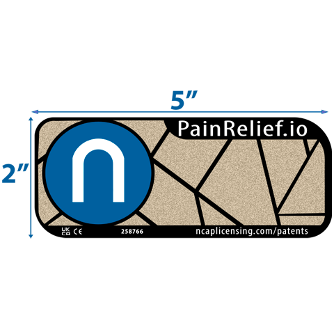 NeuroCuple® 2x5 Pain Relief Device - Reusable for Years.