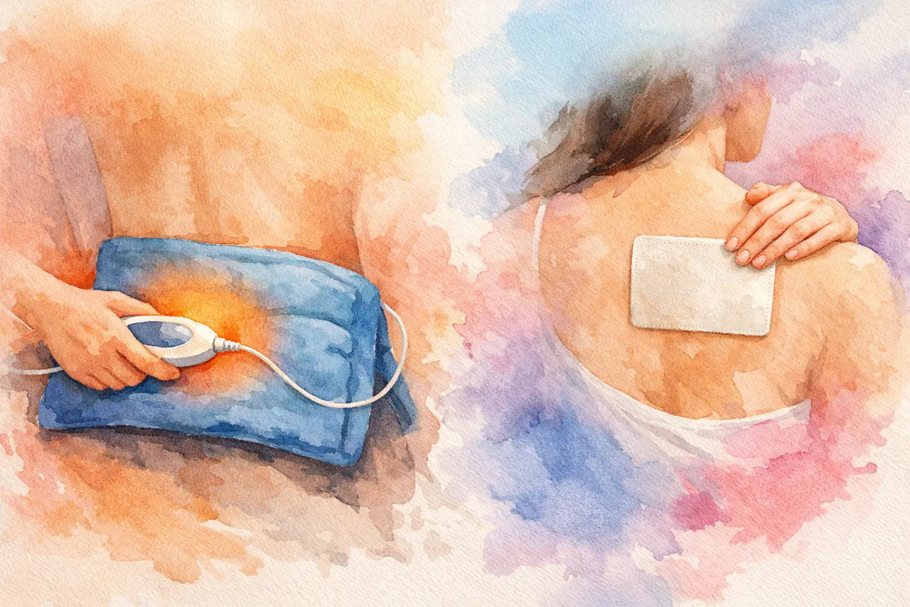 Heating Pad Versus Pain Patch: Which Helps?