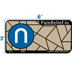 NeuroCuple® 3x6 Pain Relief Device - Reusable for Years.