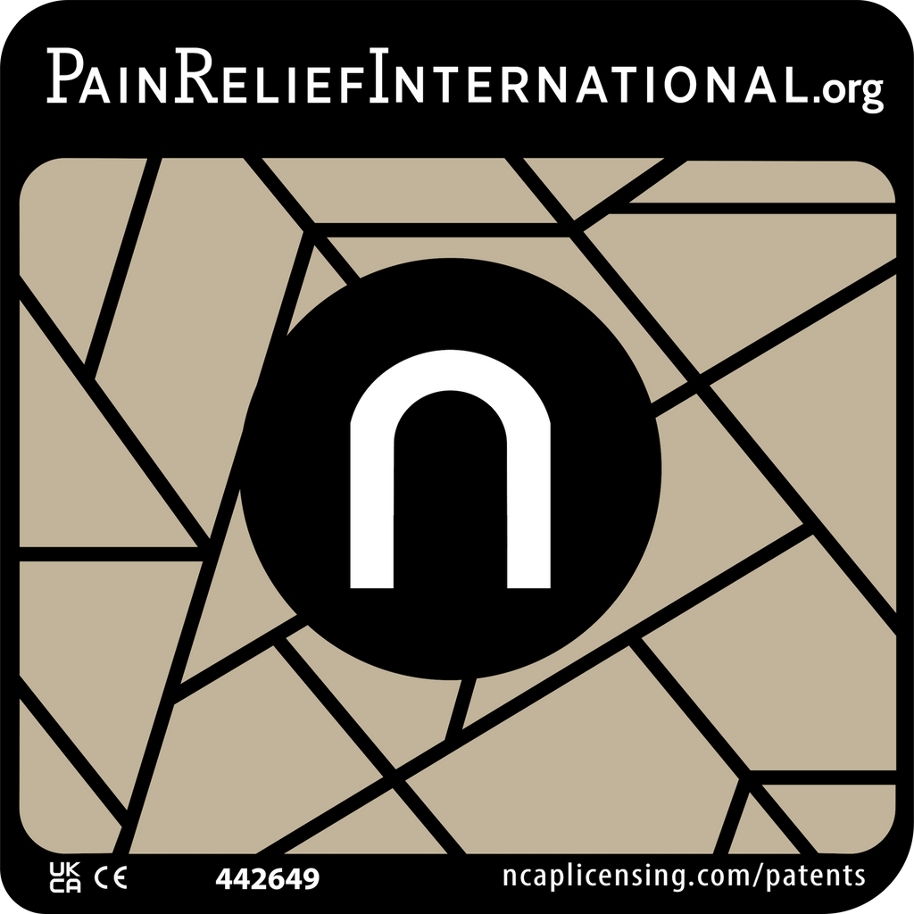 PainRelief.io 4x4 Dispositif durable de soulagement de la douleur - Pain Relief International